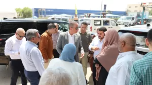 محافظ الجيزة يتفقد تطوير المنطقة الصناعية بأبو رواش: رفع كفاءة 4 محاور رئيسية وتحسين البنية التحتية وشبكات المياه 20 - جريدة المساء