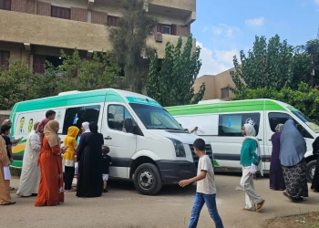 محافظ الغربية يتابع القافلة الطبية بإشناواي بمركز السنطة 27 - جريدة المساء