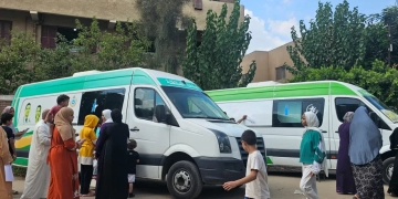 محافظ الغربية يتابع القافلة الطبية بإشناواي بمركز السنطة 1 - جريدة المساء