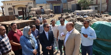 محافظ المنوفية يتفقد المقر الإداري للمنطقة الصناعية بقويسنا و يوجه بتيسير الإجراءات للمستثمرين 1 - جريدة المساء