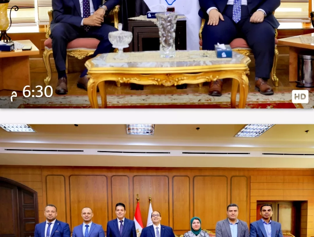رئيس جامعة كفر الشيخ إستقبل رئيس قطاع البرامج الوقائية بصندوق مكافحة الإدمان 19 - جريدة المساء