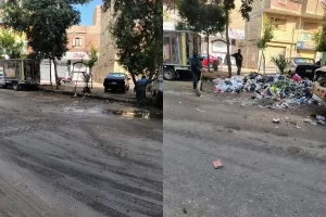 هيئة "نظافة الجيزة" تواصل حملاتها اليومية" بتجريد 10 شوارع في 8 أحياء (صور قبل وبعد) 19 - جريدة المساء