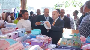 تنفيذًا لتوجيهات الرئيس السيسي.. محافظ الغربية يواصل افتتاح معارض «أهلاً مدارس» بمختلف أنحاء المحافظة 21 - جريدة المساء