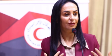 د. مايا مرسى، وزيرة التضامن الاجتماعى ونائبة رئيس الهلال الأحمر المصرى