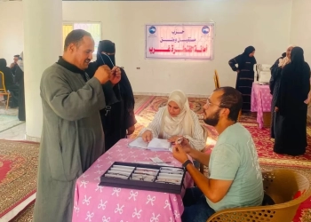 مستقبل وطن بالقنطرة غرب ينظم قافلة طبية للعيون بقرية الرياح 25 - جريدة المساء
