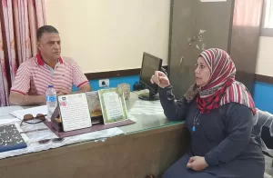 مدير الادارة التعليمية بالقنطرة غرب يتفقد مدارس أبوخليفة 21 - جريدة المساء