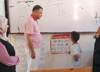 مدير الادارة التعليمية بالقنطرة غرب يتفقد مدارس أبوخليفة 24 - جريدة المساء