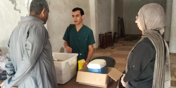 قافلة جامعة القناة تصل إلى الكيلو 13 بالإسماعيلية 1 - جريدة المساء
