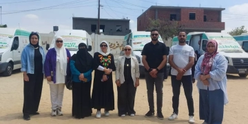 قافلة طبية بقرية الشهيد خيرى بالقنطرة غرب 1 - جريدة المساء