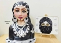 لوحة فنية من الكيك تحكي حكاية البنت المصرية 21 - جريدة المساء
