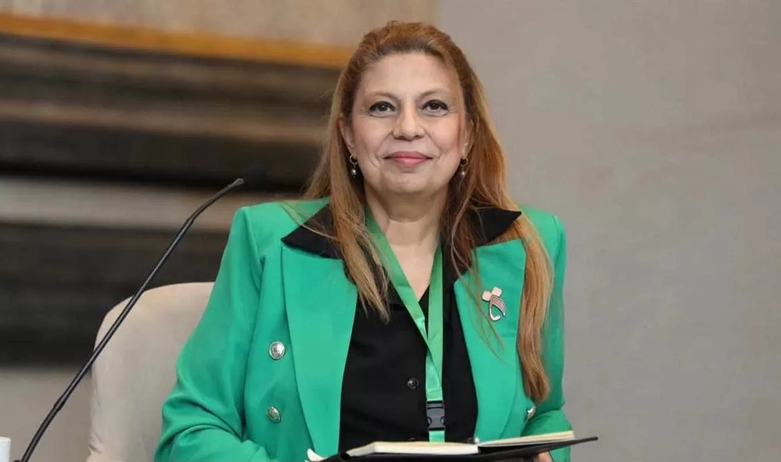 إنجى اليمانى المديرة التنفيذية لصندوق دعم الصناعات الريفية والبيئية