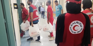 الهلال الأحمر في المستشفيات لمساندة مصابي حادث أتوبيس دهب ونويبع 1 - جريدة المساء