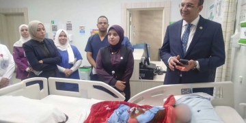 فى اول زيارة ميدانية لرئيس هيئة التأمين الصحي تابع مستجدات إنشاء مستشفى العاصمة الإدارية الجديدة (2) 61 - جريدة المساء