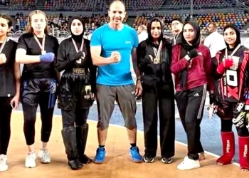 فى بطولة مصر المفتوحة أبطال كفر الشيخ للكيك بوكسينج يحصدون 17 ميدالية ذهبيةو8 فضية 29 - جريدة المساء