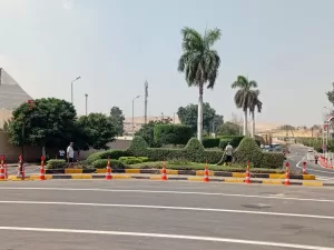 بالصور.. منطقة المتحف المصرى الكبير تتجمل لاستقبال الرئيس الصينى 24 - جريدة المساء بالصور.. منطقة المتحف المصرى الكبير تتجمل لاستقبال الرئيس الصينى 23 - جريدة المساء