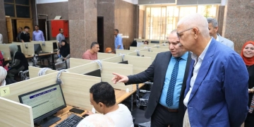 مكتب تنسيق جامعة المنوفية استقبل ٤٠٠ طالب خلال 3 أيام 55 - جريدة المساء