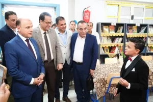 محافظ الغربية افتتح «مدرسة الشهيد محمد الشاذلي للتعليم الأساسي» بتكلفة 18.6 مليون جنيه.بقرية كفر ديما بمركز كفر الزيات 27 - جريدة المساء