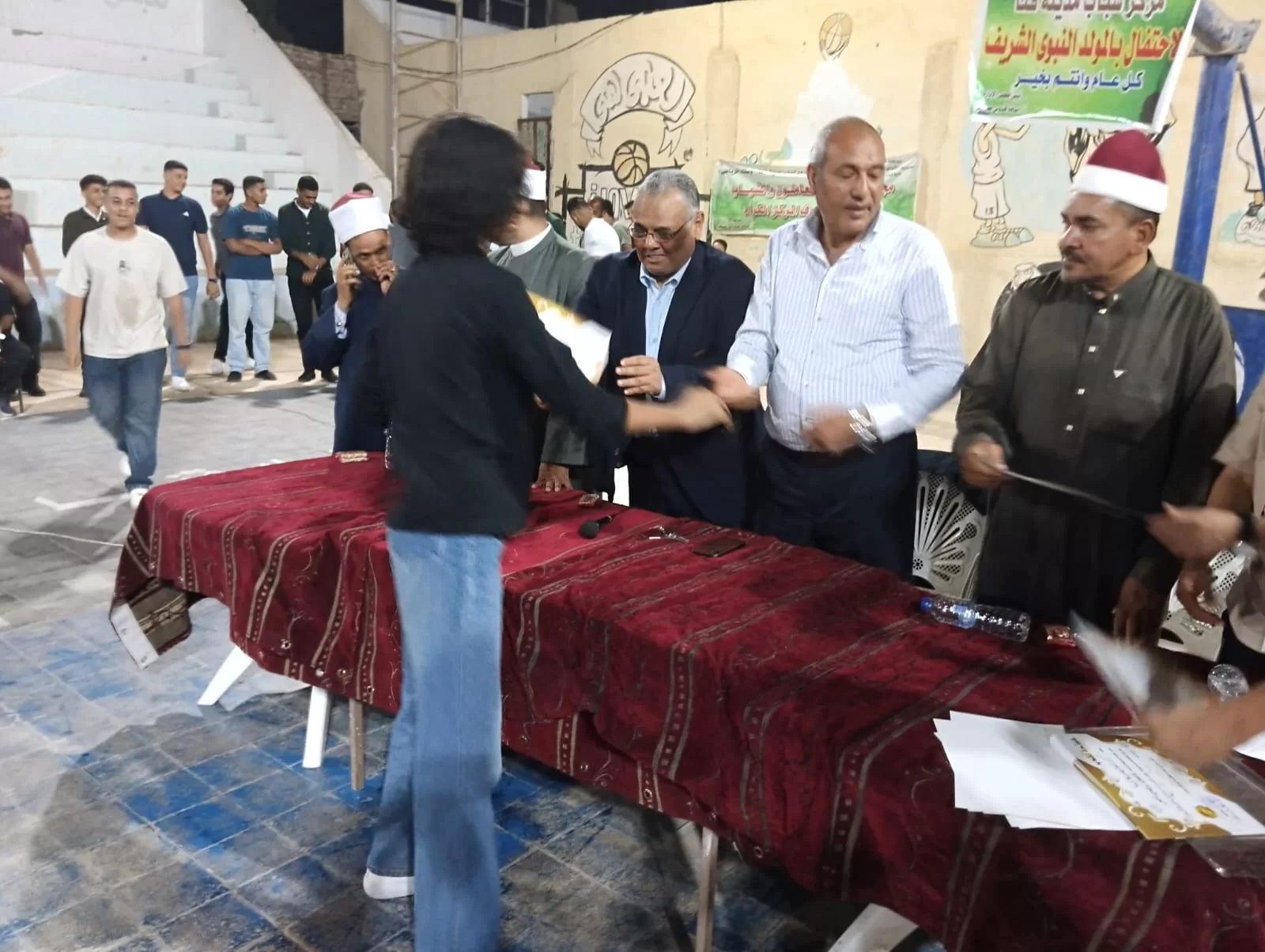 مركز شباب مدينة قنا يحتفل بالمولد النبوي ويكرم أطفال فريق كرة السلة 33 - جريدة المساء