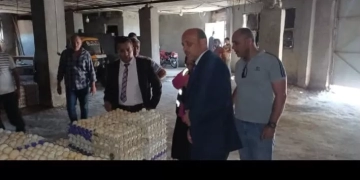محافظ الغربية: ضبط 228 ألفًا و600 بيضة فاسدة داخل مزرعة دواجن متهالكة قبل إعادة تدويرها وبيعها لمصانع الحلوى 1 - جريدة المساء