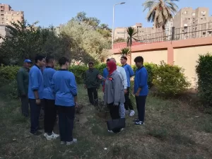 بالصور.. تدريب عملي لطلبة مدارس الجيزة علي زراعة الأشجار ضمن مبادرة "اتحضر للأخضر" 27 - جريدة المساء
