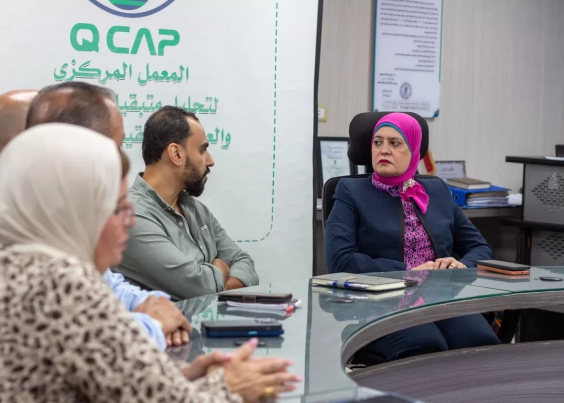 "الزراعة" تعلن تجديد شهادة الأيزو 9001 للشؤون المالية والإدارية بالمركزي لمتبقيات المبيدات للعام الثالث على التوالي 17 - جريدة المساء