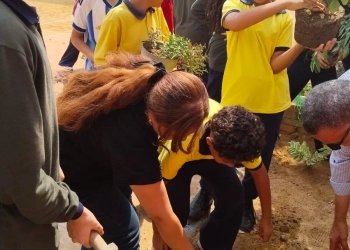 بالصور.. تدريب عملي لطلبة العمرانية والطالبية علي زراعة الأشجار ضمن مبادرة "اتحضر للأخضر" بالجيزة 25 - جريدة المساء