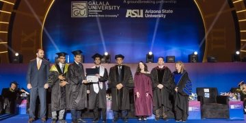 تخرج أول دفعة من برنامج الدرجتين المزدوجتين بين جامعتى الجلالة وولاية أريزونا 1 - جريدة المساء