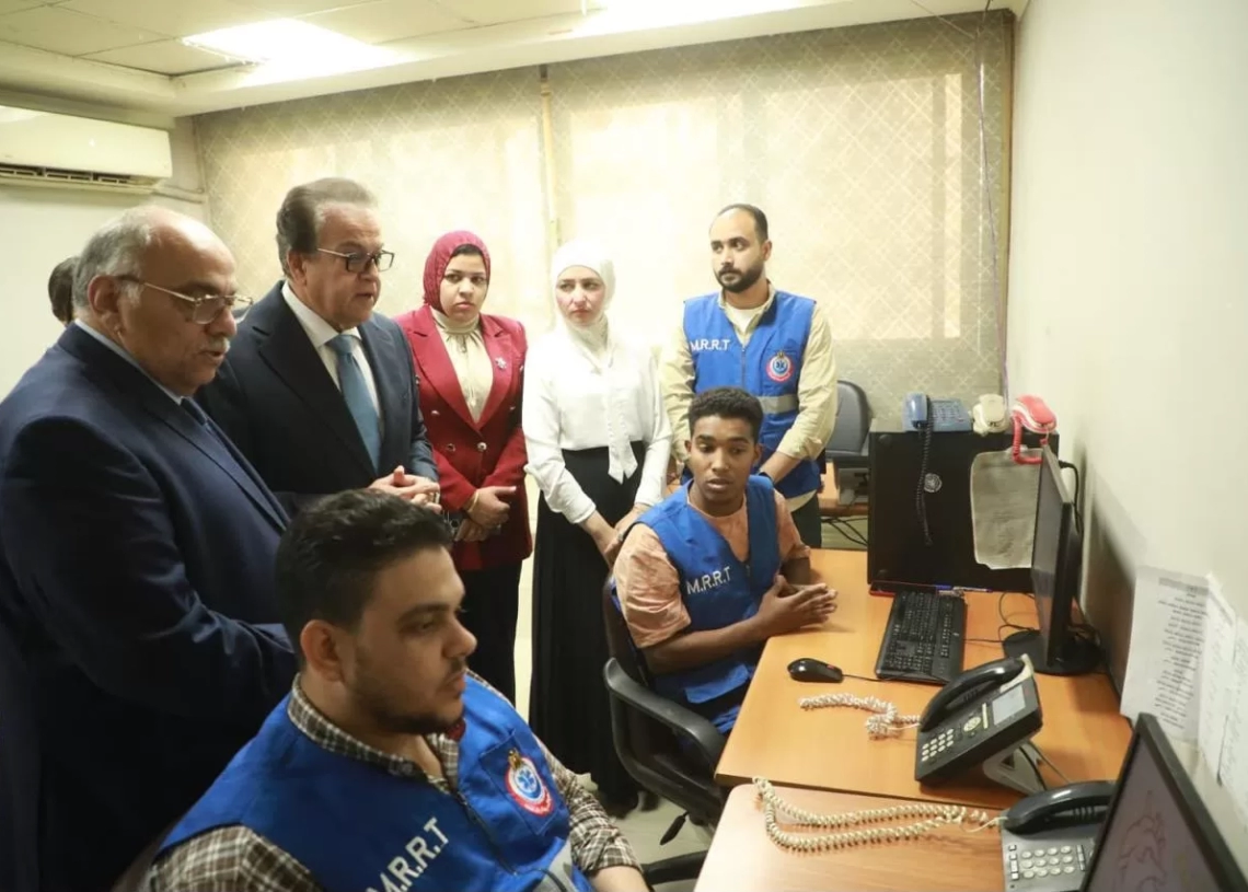 وزير الصحة تفقد مركز الخدمات الطارئة 137 ويؤكد اهمية  سرعة الاستجابة لاحتياجات المواطنين 19 - جريدة المساء