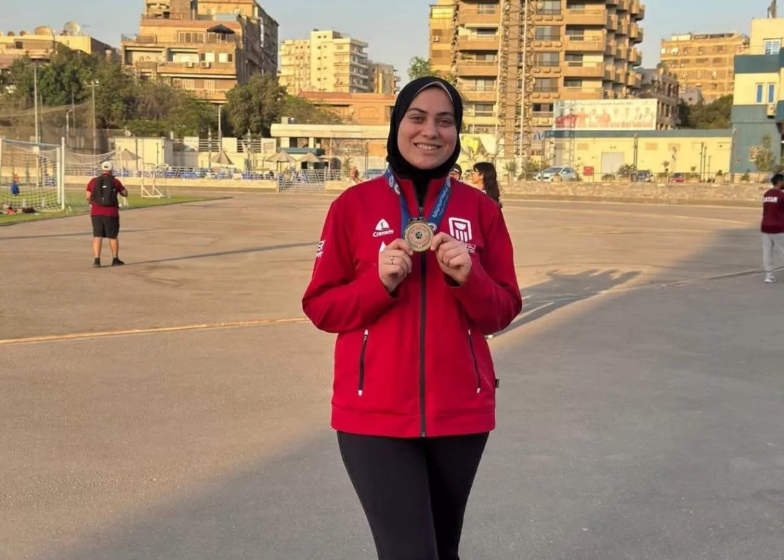 بطلة نادي القناة "يارا عصام".. تحصد ذهبية كأس الاتحاد المصري للرماية 19 - جريدة المساء