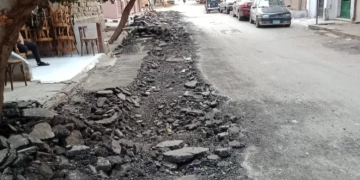 تشويه شوارع السيدة زينب بفعل فاعل 1 - جريدة المساء