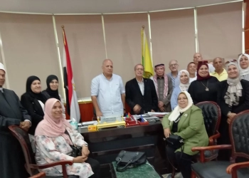 وفد "التحالف الوطني" يزور مجلس مدينة العريش 25 - جريدة المساء