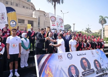 جامعة القاهرة..تستقبل شعلة أسبوع شباب الجامعات والمعاهد العليا الرابع عشر 33 - جريدة المساء