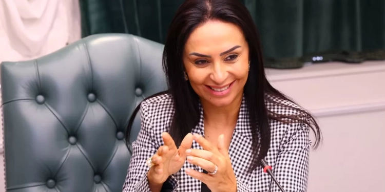 د. مايا مرسى وزيرة التضامن الاجتماعى